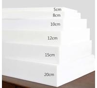 Kongdson Upholstery Foam Custom Size High Density Sofa Cushion Replacement Foams Padding Sheet, Cut to Any Size Sponge Foam for Home Accessories Supplies (Custom Size - 8cm Thick)
