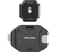 Kongeeker FALCAM F38 Quick Release Backpack Clip V2, Camera Strap Mount with Locking Gasket, ARCA-Swiss Compatible, Supports 30kg, Quick Mount/Release for Backpack Straps and Tripods