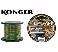Konger Team Carp Camou Rainbow Fishing Line 600 m Spool Monofilament Carp Line (0.35 mm / 13.50 kg)