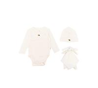 Konges Sløjd embroidered organic cotton babygrow (set of three) - Neutrals Premature-0-1 mths-3 mths-6 mths