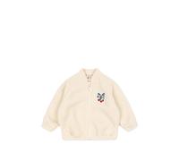 Konges Sløjd Jazz cherry embroidered jacket - Neutrals 12 mths-18 mths