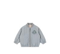 Konges Sløjd Juno embroidered quilted bomber jacket - Blue 4-6-7