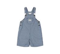 Konges Sløjd Luc stripe-print dungaree shorts - Blue 3-4