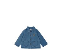 Konges Sløjd Magot leopard print denim jacket - Blue 3-4-5-6-8-10