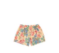 Konges Sløjd pacey floral-print elasticated-waist casual shorts - Neutrals 4-9-10