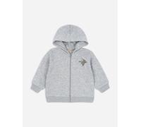 Konges Slojd Konges Sløjd Kids Lou Zip Up Top in Grey - Grey - 5 - 6 Yrs