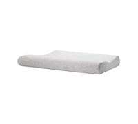 KongEU Memory Foam Pillow,Back Sleepers Side Sleepers Low Pillow,Support and Comfort all Night Neck Pain Ergonomic Pillow-Gray-50x30x8-6CM
