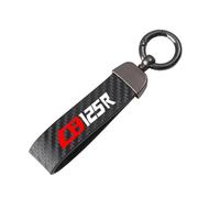 KongFumoto Carbon Fiber Motorcycle Keychain Key Ring For CB125R CB 125R Cb125 R Motorbike Key Rings