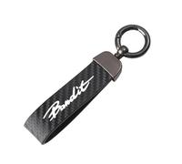 KongFumoto Carbon Fiber Motorcycle Keychain Key Ring For Suzuki Bandit Bandit1200 GSF 250 400 600 650 750 1200 1250 Motorbike Key Rings