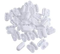 KongJies Plastic Blind Ball Chain Cord Connectors Clips for Home Roller, Roman and Vertical Blinds, 30PCS White