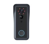 KONGMM Video Doorbell, Tuya Smart Low Power Doorbell Humanoid Filter PIR Alarm HD 1080p Remote Wake Up