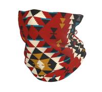 KONGNY Native Southwest American Indian Aztec Navajo Neck Gaiter Soft Face Cover Neck Warmer Tube Half Face Mask Scarf Balaclava For Outdoor Sports
