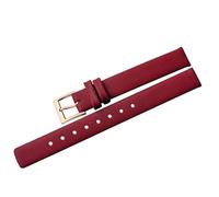 kongsou For CK K7A231/236 K3M231/K2B231/K4D231 Women's Genuine Leather Special Watch Strap For K2G231/236 K9H2Y6/K2U/K8Q(Redg)