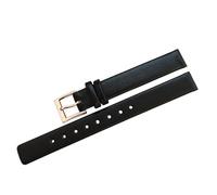 kongsou For CK K7A231/236 K3M231/K2B231/K4D231 Women's Genuine Leather Special Watch Strap For K2G231/236 K9H2Y6/K2U/K8Q(Blackg)