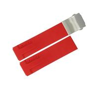 kongsou For Tissot T048 T-race Racing Series Waterproof Silicone Rubber Strap(Reds)