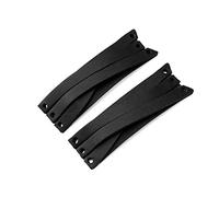 kongsou Genuine Leather Watchband Special interface 20mm Watch Strap For C-k K2R2S6/K2R2M1 K2r2s1 Ladies Men Women 'S Bracelet Black(Black)