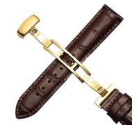 kongsou Leather Watch Strap For Tissot 1853 Le Locle T41 Gentleman Seastar Carson Heritage(Browng,20mm)