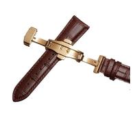 kongsou Leather Watch Strap For Tissot Le Locle 1853, Gentleman Couturier Ballade(Browng,20mm)