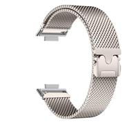 kongsou Milanese Magnetic Watch Strap For Huawei Fit 3 2 1 Metal Loop Bracelet Wristband(Starlight,Fit)