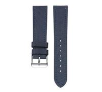 kongsou Nylon Watch Chains For Maurice Lacroix Pontos Elegant Masterpiece Collections Men Women Canvas Watch Strap with(Blues1,22mm)