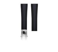 kongsou Rubber Watch Strap For Breitling Superocean Avenger A1737621.(Black)