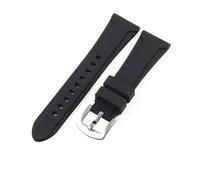 kongsou Silicone Mens Watch Strap For Diesel DZ4318/7395/4496/4323 Rubber band(Blacks a,26mm)
