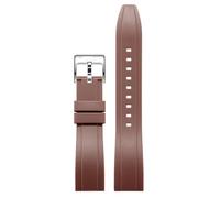 kongsou Silicone Watch Strap for Tissot 1853 Le Locle Seastar Couturier Carson Quickster Quickforce Rubber mens Watchband(Browns,22mm)