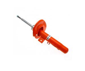 KONI STR.T Shock absorber compatible with Peugeot 208 Hatchback 2012-2019 / Citroën C3 2009- & DS3 2009-2017 - Front axle - Left (8750-1150L), Orange