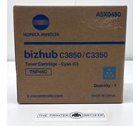 Konica Minolta Bizhup C3850 C3350 TNP48C Cyan Toner Cartridge A5X0450