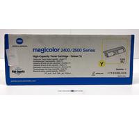 Konica Minolta Magicolor 2400 2500 Series Yellow Toner Cartridge 1710589-1T02LKC