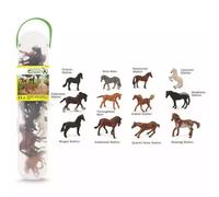 CollectA Mini Horse Box of 12 - Stallions and Mares