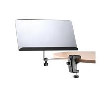 Konig and Meyer 11510.000.55 Sheet Music Holder Attaches to Tables and Tubes - Black
