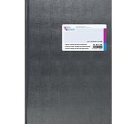 Konig & Ebhardt 8611042-7104P96KL Gridded Paper Hardcover A4 Blue 4 Columns Cont