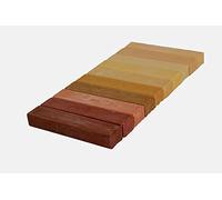Konig Hard Wax Furniture Repair Filler Sticks 10 x 8 cm Set Various Colours (973 - Medium Wood Shades)