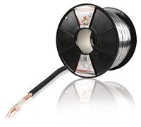 Konig KN-MC001R 100m On Reel Flexible Microphone Cable - Black