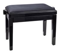 Konig & Meyer 13922 Piano bench high-gloss black, seat black velour