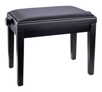Konig & Meyer 13923 Piano bench matt black, seat black imitation leather