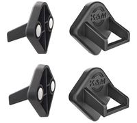 Konig & Meyer 19708 Magnetic Tablet Clips for Music Stand (Set of 4)