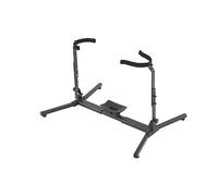 Konig & Meyer 380-440mm Adjustable Stand for King Size Tuba - Black