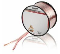 Konig OFC Oxygen Free Copper Loud Audio/Speaker Cable 2 x 0.75mm² 100m Reel