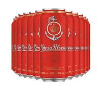 Konig Pilsener German Lager 4.9% ABV 12 x 500ml With FREE 330ml Konig Glass