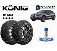 Konig Snow Chains 12Mm X12Pro Group 220 195/65 R16 For Mercedes Vito (W447)