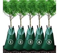 KONIGEEHRE 20 Gallon Tree Watering Bags, Reusable, Heavy Duty, Slow Release Water Bags for Trees, Premium PVC Tree Drip Irrigation Bags 5 Pack