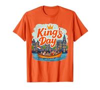 Koningsdag Netherlands 2025 Crown Funny Kings Day Amsterdam T-Shirt