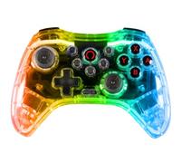 Konix Crystal Nintendo Switch, OLED Switch, PC and PS4 - Autonomy 10 hours - Bluetooth 5.0 EDR - Vibration - Adjustable RGB LED Lighting