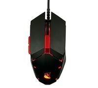 Konix Drakkar Berserker Wired Gaming Mouse with 4 DPI Levels - Ergonomic Mouse with 4 Colours - 7 Buttons - Compatible with Windows XP/Vista/8/10