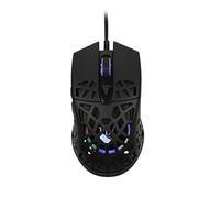 Konix Drakkar Wired Gaming Mouse Aegir Ultra Light 70g for PC - 7 Buttons - 7 DPI Levels - Rainbow LED Backlight - Black