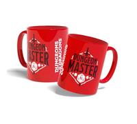 Konix Dungeons & Dragons 320 ml Ceramic Mug, Master, Red