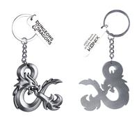 Konix Dungeons & Dragons 3D Logo Keyring, Na, standard size