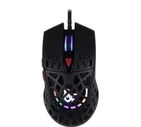 Konix Dungeons & Dragons Ultra Light 70g Gaming Mouse with 7 DPI Levels Rainbow LED Backlight - Black